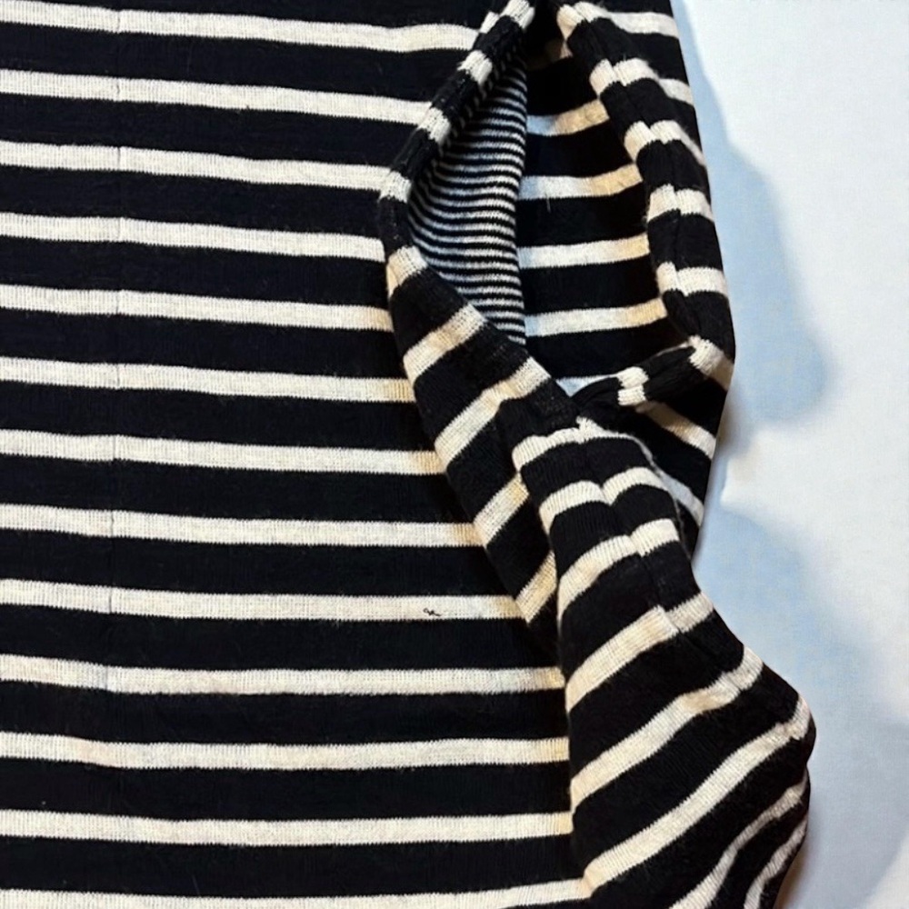J.Jill Striped Tunic Style Hoodie Size SP - Picture 6 of 10